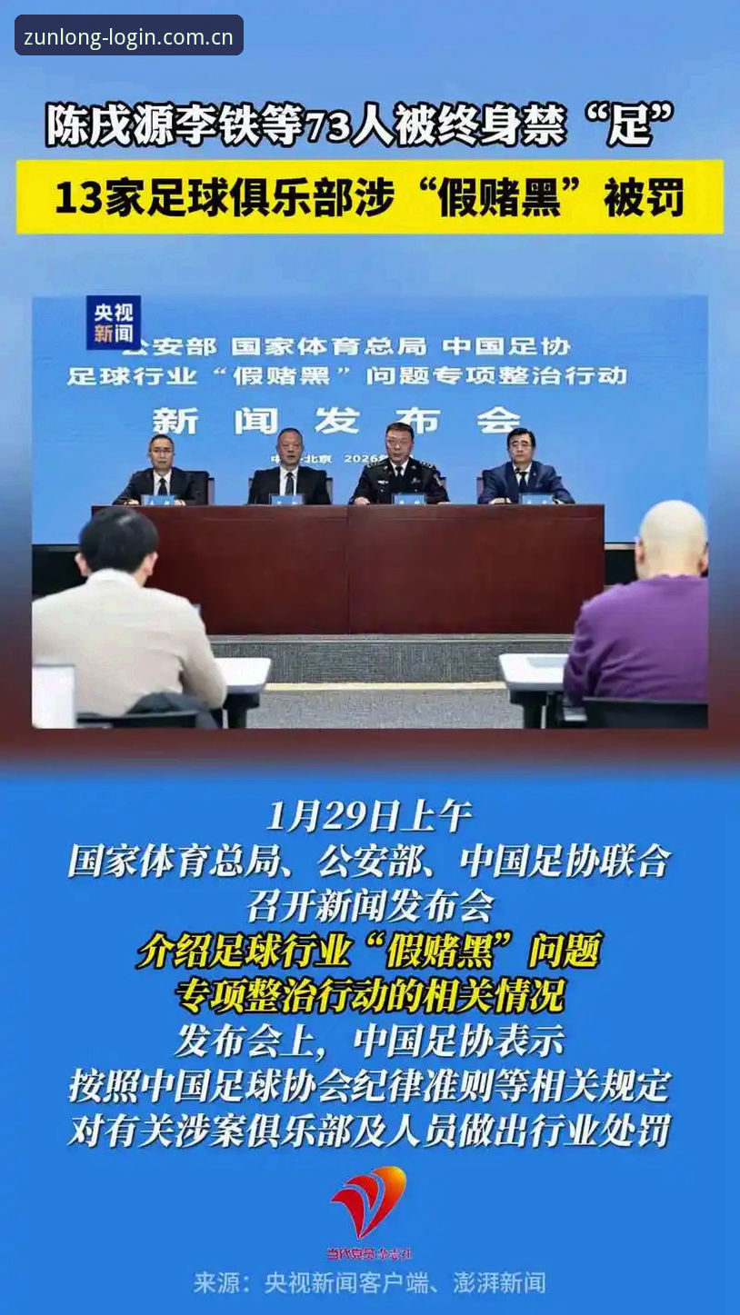尊龙官方最新登录必备 足球行业反腐风暴深度观察——从第三批禁足名单看中国足球治理新趋势